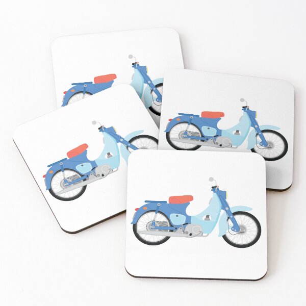 Item preview, Honda Super Cub - Blue - C100 C90 C70 C65 C50 designed and sold by StudioFloyd.