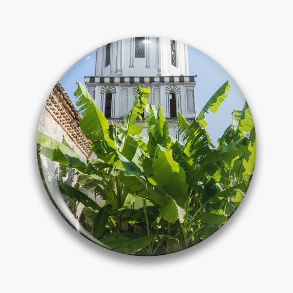 Item preview, Incongruent Bananas - Saints Konstantin and Elena Church Garden and Belltower designed and sold by Georgia Mizuleva.