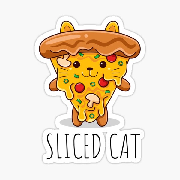 "Pizza Cat Pizza Puns Gifts For Pizza Lovers Pizza Jokes And Puns