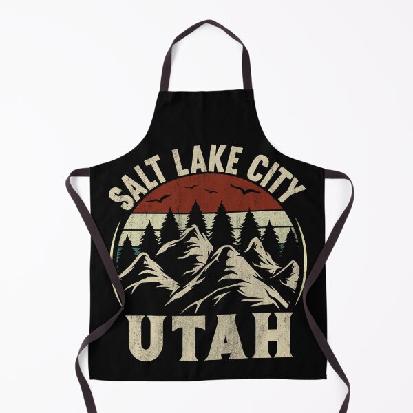 Artikelvorschau, Salt Lake City Utah Vintage Sonnenuntergang T-Shirt entworfen und verkauft von KGN CREATIVITY.