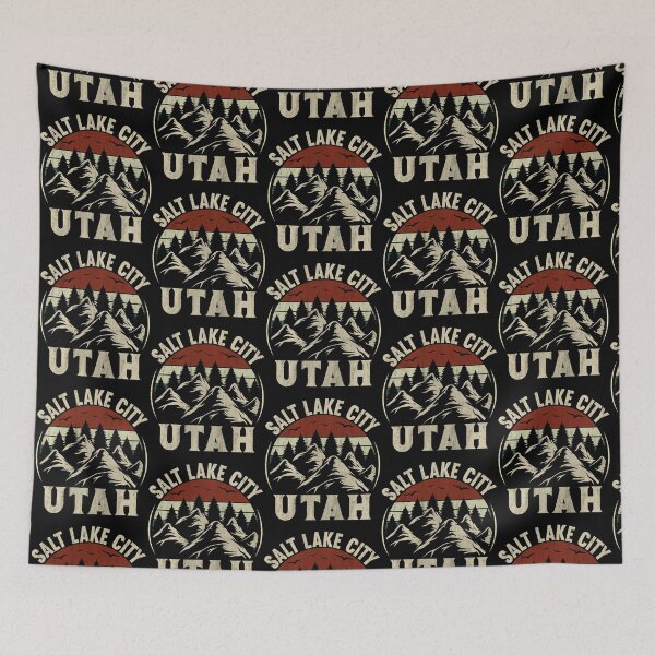 Item preview, Salt Lake City Utah Vintage Sunset T-Shirt designed and sold by KGN  CREATIVITY.