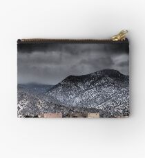Albuquerque—High Desert Snowy Day Studio Pouch