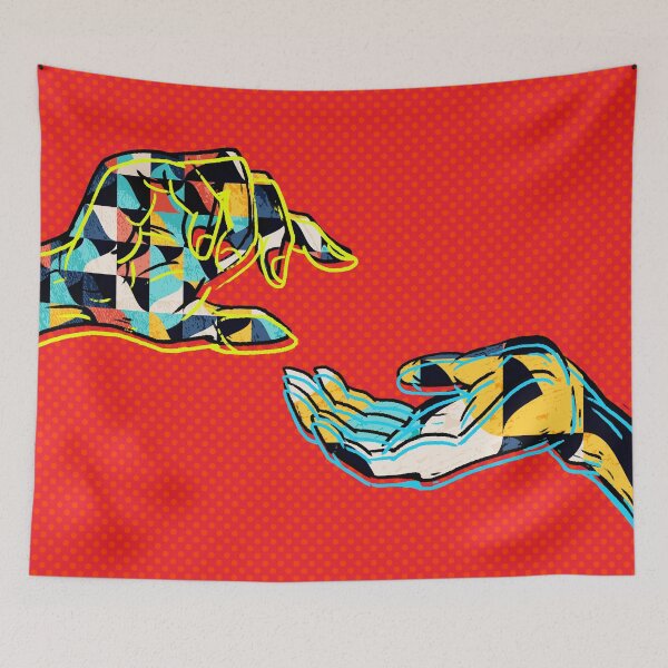 Item preview, touching hand designed and sold by Brotherconk.