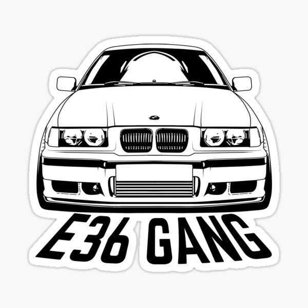 E36 Gang Chemises Sticker