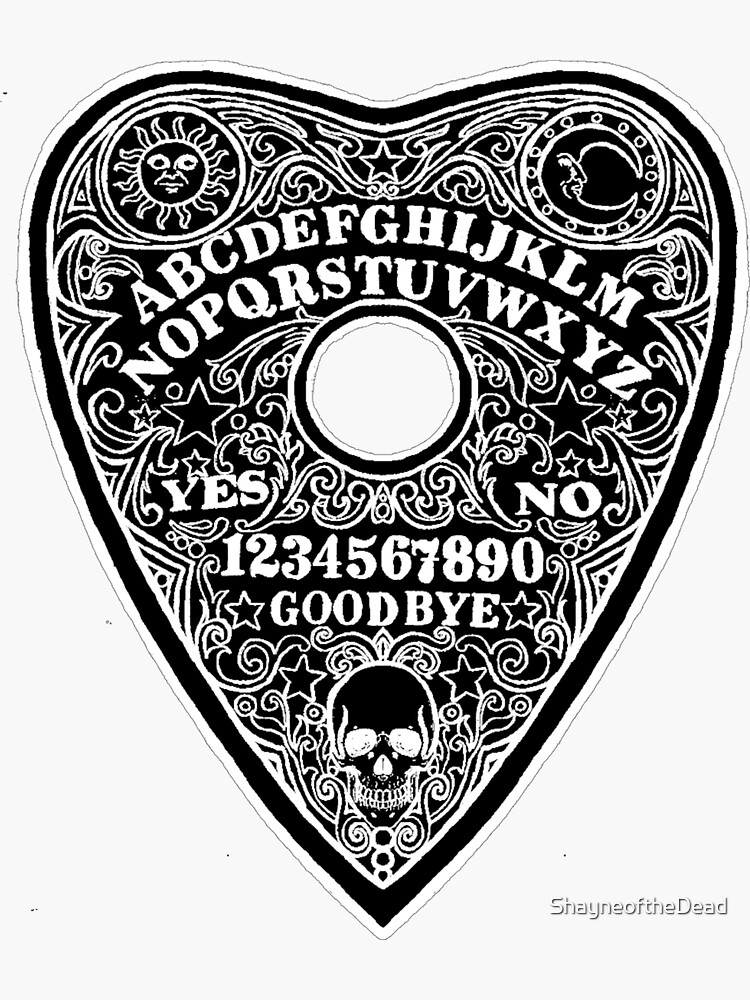 Gothic Stickers, Goth Stickers, Witchy Stickers, Ouija Stickers