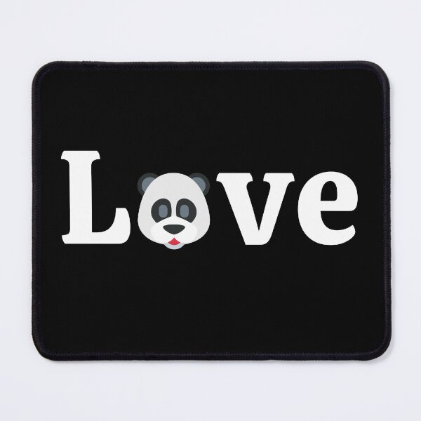 Item preview, Love Panda, I love Pandas, white text designed and sold by JRice66.