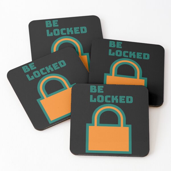Item preview, be locked lock padlock   designed and sold by smallhou.