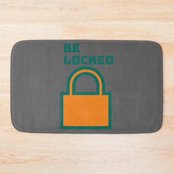 Item preview, be locked lock padlock   designed and sold by smallhou.