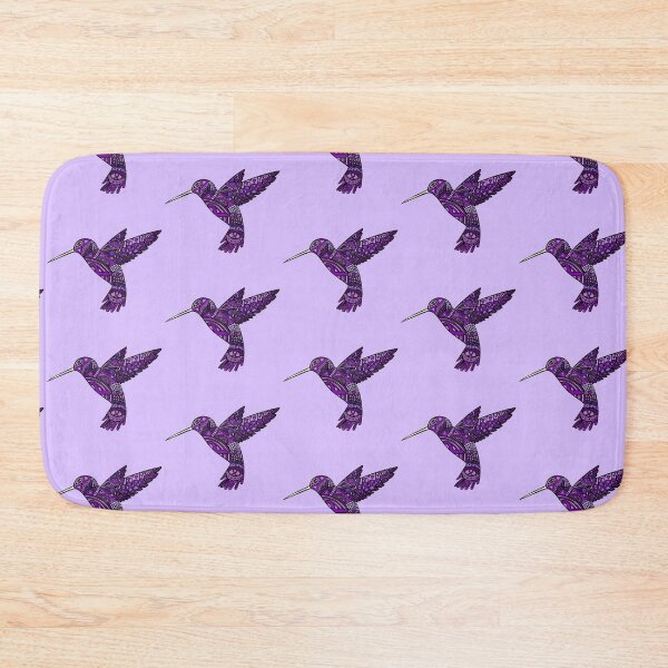 Item preview, Purple Awareness Ribbon Mandala Hummingbird  designed and sold by CaitlynConnor.
