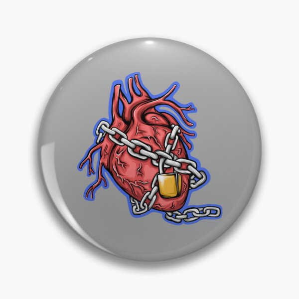 Item preview, Locked heart , protect your heart   designed and sold by smallhou.