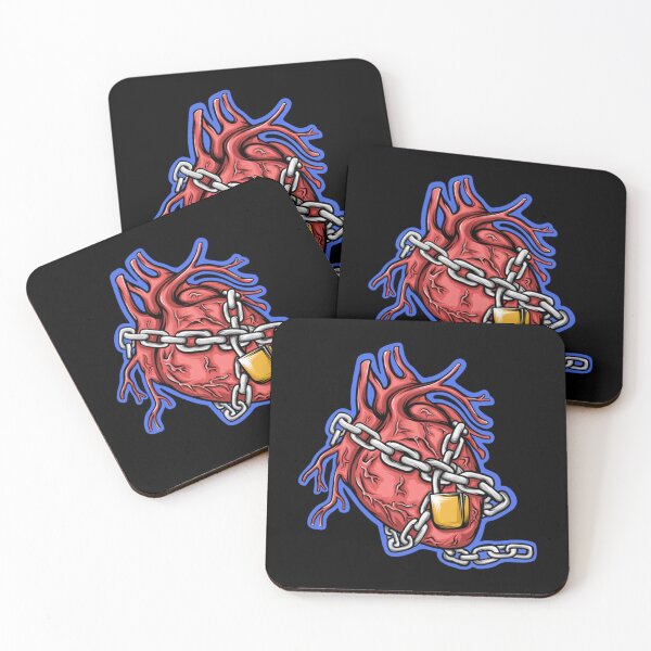 Item preview, Locked heart , protect your heart   designed and sold by smallhou.