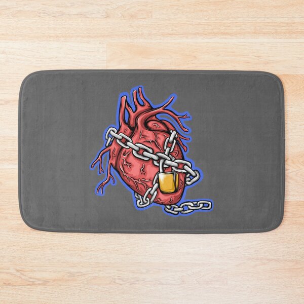 Item preview, Locked heart , protect your heart   designed and sold by smallhou.