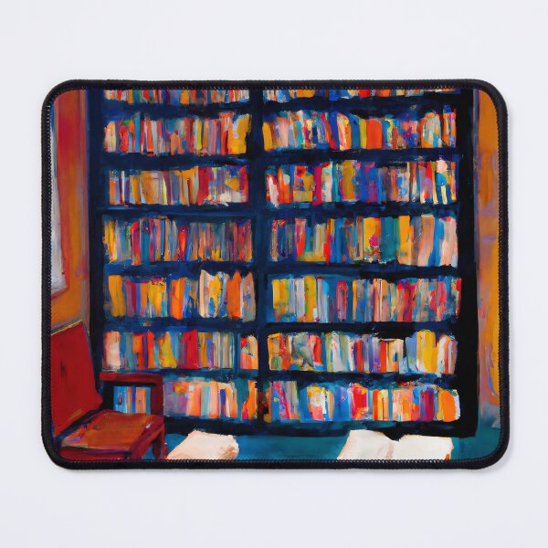 Item preview, Home Library Painting designed and sold by priddypaintings.