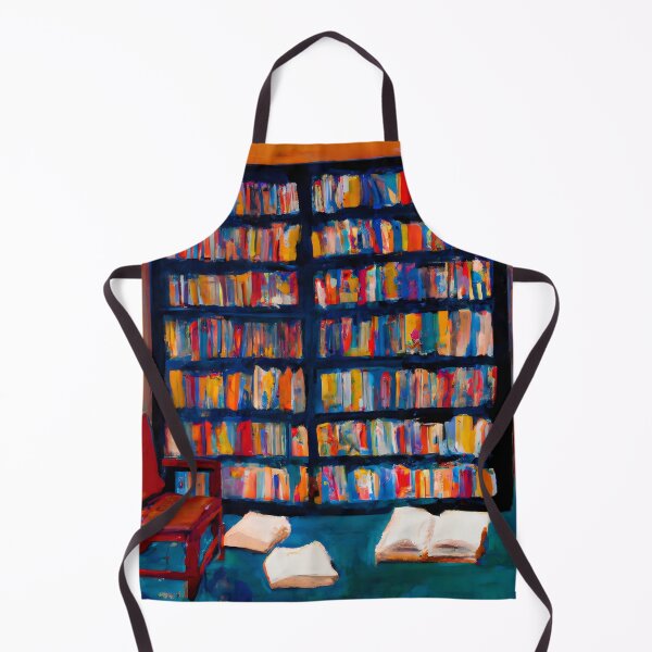 Item preview, Home Library Painting designed and sold by priddypaintings.