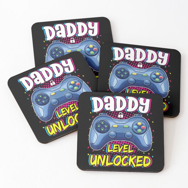 Item preview, Mens Daddy Level Unlocked Video Gamer Dad    designed and sold by smallhou.