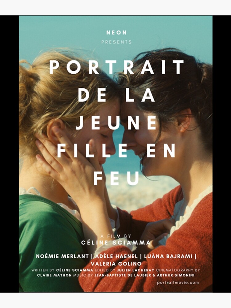 "PORTRAIT DE LA JEUNE FILLE EN FEU " Poster for Sale by GuamanWend