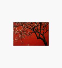 China Red Art Board Print