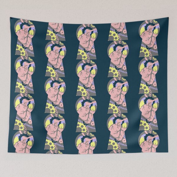 Item preview, Pastel Keyhole Heart   designed and sold by smallhou.