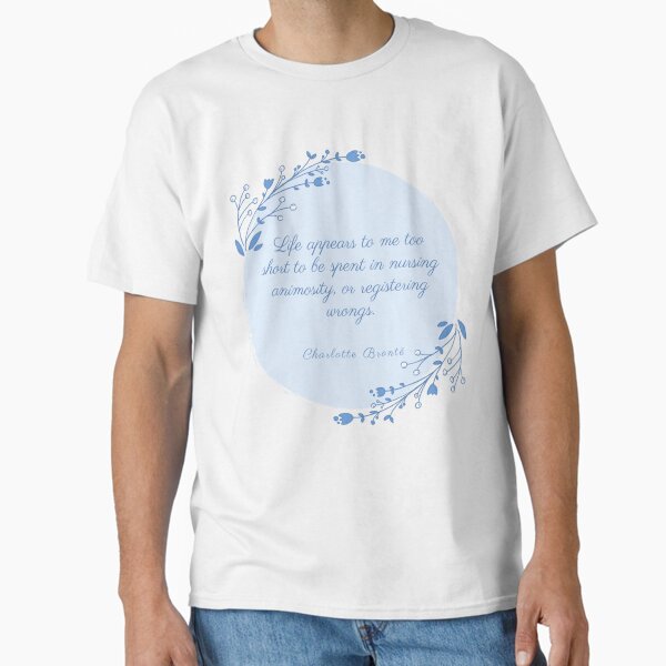 Aperçu de l'œuvre Citation de Charlotte Brontë, Jane Eyre créée et vendue par ThreeShirtShop.