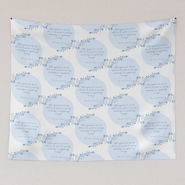 Item preview, Charlotte Brontë, Jane Eyre quote   designed and sold by ThreeShirtShop.