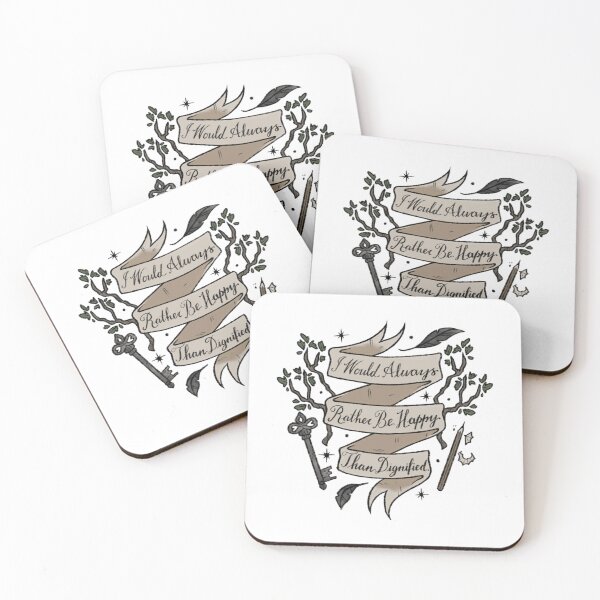 Item preview, i would always rather be happy than dignified - jane eyre quote   designed and sold by ThreeShirtShop.