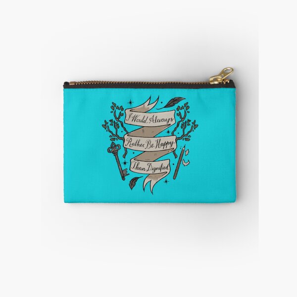 Item preview, i would always rather be happy than dignified - jane eyre quote   designed and sold by ThreeShirtShop.