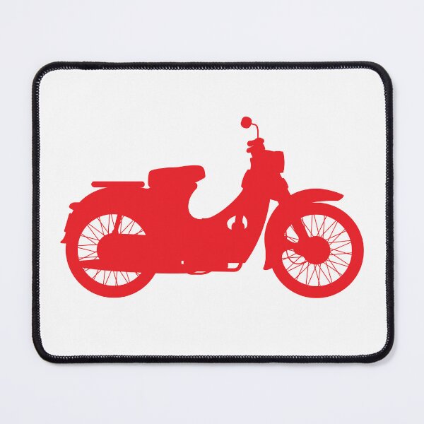 Item preview, Honda Super Cub - Silhouette Red - C100 C90 C70 C65 C50 designed and sold by StudioFloyd.