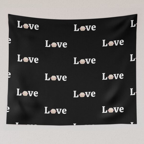 Item preview, Love Lamb, I love Sheep, white text designed and sold by JRice66.