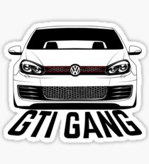 VW Golf GTI Mk6 Shirts Sticker
