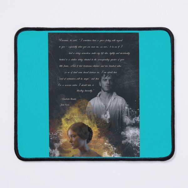 Item preview, Jane Eyre Love Quotes - Mia Wasikowska and Michael Fassbender.   designed and sold by ThreeShirtShop.