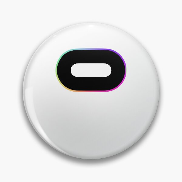 Item preview, Rainbow Outline Oculus VR Logo designed and sold by KellyMerz.