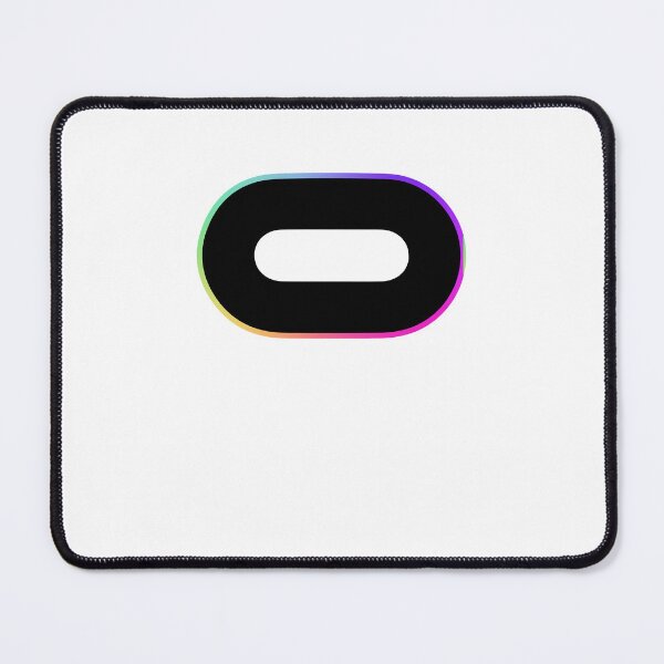 Item preview, Rainbow Outline Oculus VR Logo designed and sold by KellyMerz.
