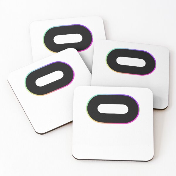 Item preview, Rainbow Outline Oculus VR Logo designed and sold by KellyMerz.