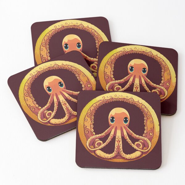 Item preview, Cute cartoon octopus designed and sold by InspireGifts.