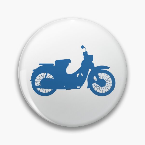 Item preview, Honda Super Cub - Silhouette Blue - C100 C90 C70 C65 C50 designed and sold by StudioFloyd.
