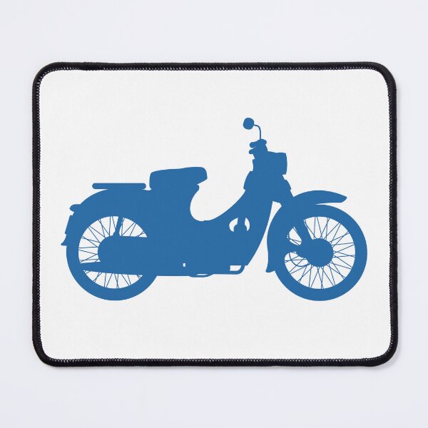 Item preview, Honda Super Cub - Silhouette Blue - C100 C90 C70 C65 C50 designed and sold by StudioFloyd.