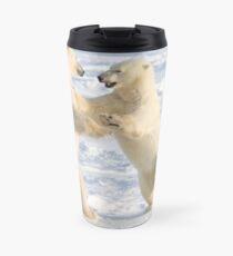 Dance of the white bears (I) Travel Mug