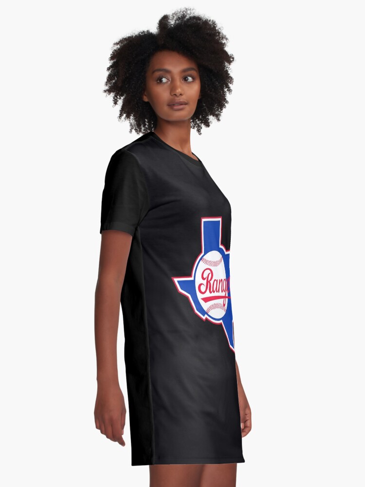 Rangers texas Graphic T-Shirt Dress for Sale by KellyMerz