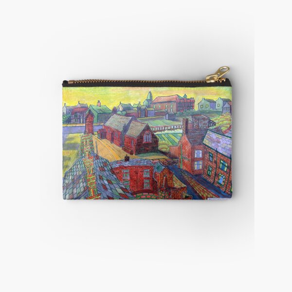 Item preview, 376 - RHOS SEEN FROM STIWT ROOF - DAVE EDWARDS - COLOURED PENCILS - 2013 designed and sold by BLYTHART.