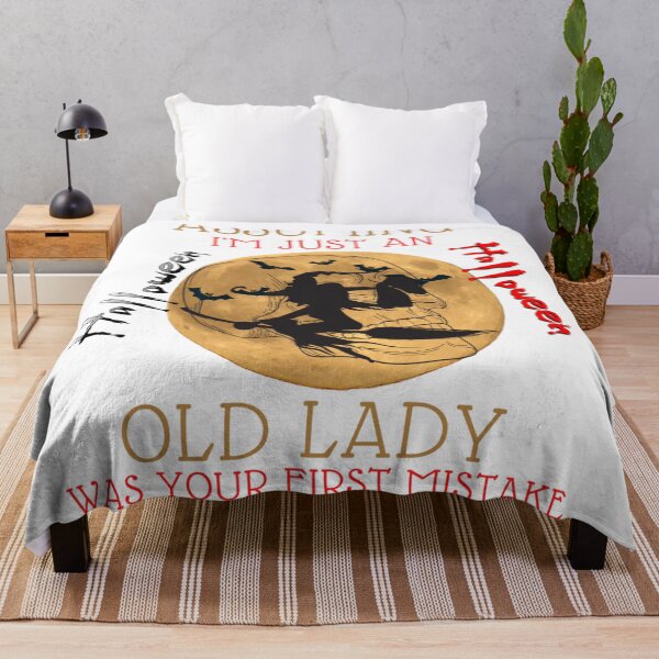 Item preview, Assuming I'm Just An Old Lady Was Your First Mistake (Halloween) designed and sold by california87.