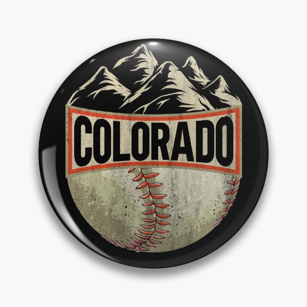 Artikelvorschau, Colorado-Baseball-Fan-Vintages Rocky Mountains-T - Shirt entworfen und verkauft von KGN  CREATIVITY.