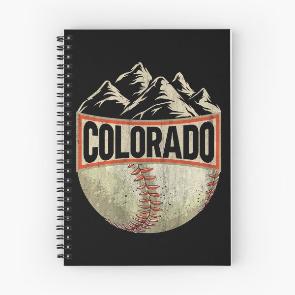 Artikelvorschau, Colorado-Baseball-Fan-Vintages Rocky Mountains-T - Shirt entworfen und verkauft von KGN CREATIVITY.