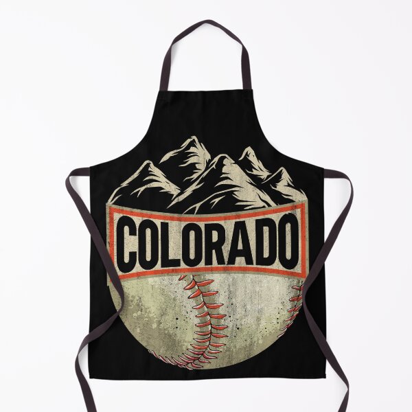 Artikelvorschau, Colorado-Baseball-Fan-Vintages Rocky Mountains-T - Shirt entworfen und verkauft von KGN  CREATIVITY.