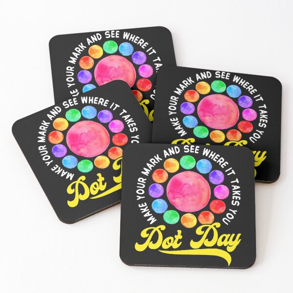 Item preview, Make Your Mark And See Where It Takes You Dot Day designed and sold by ImkeAhrens.