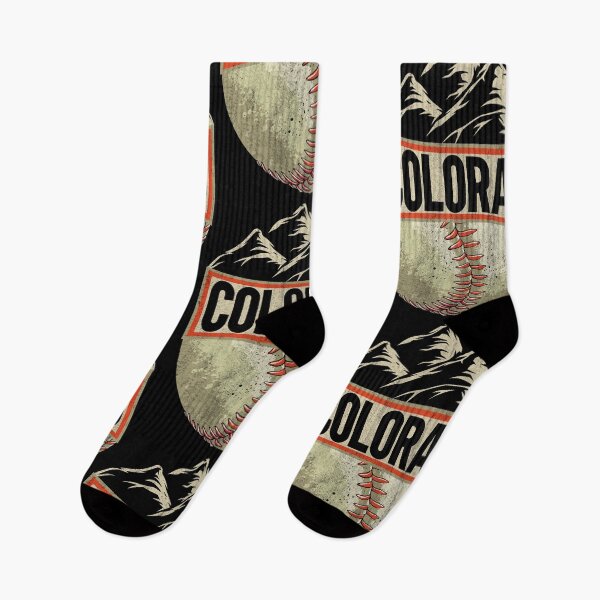 Artikelvorschau, Colorado-Baseball-Fan-Vintages Rocky Mountains-T - Shirt entworfen und verkauft von KGN CREATIVITY.