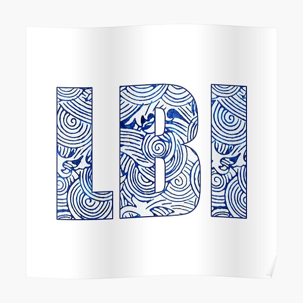 Long Beach Island Poster