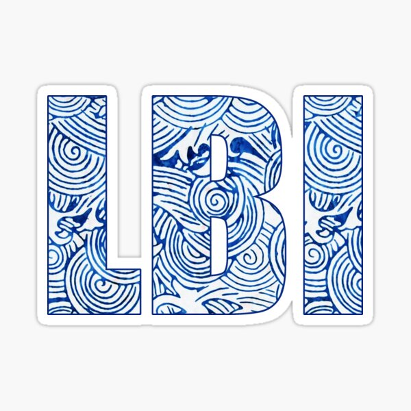 Long Beach Island Sticker