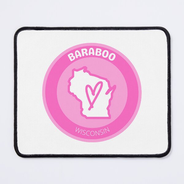 Item preview, BARABOO WISCONSIN - PINK LOVE designed and sold by jrno11.