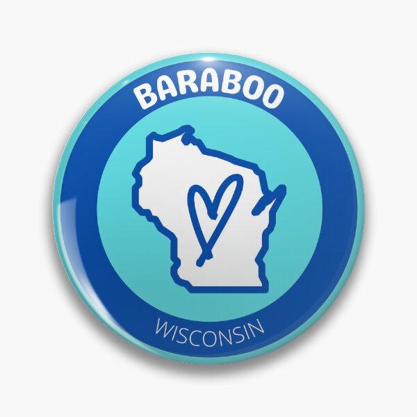 Item preview, BARABOO WISCONSIN - BLUE LOVE designed and sold by jrno11.