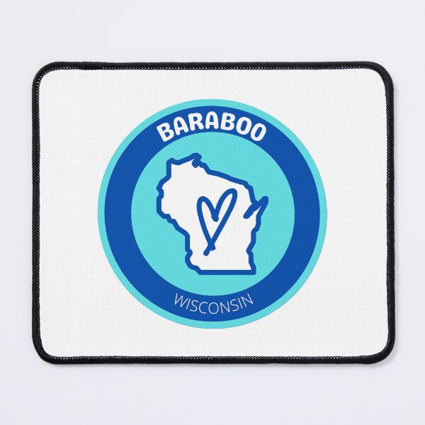 Item preview, BARABOO WISCONSIN - BLUE LOVE designed and sold by jrno11.